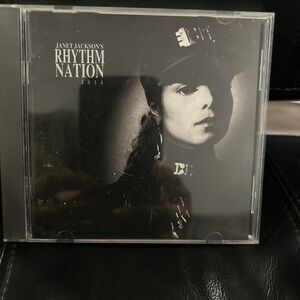 Janet JACKSON' Rhythm Nation 1814 CD - Black Cover
